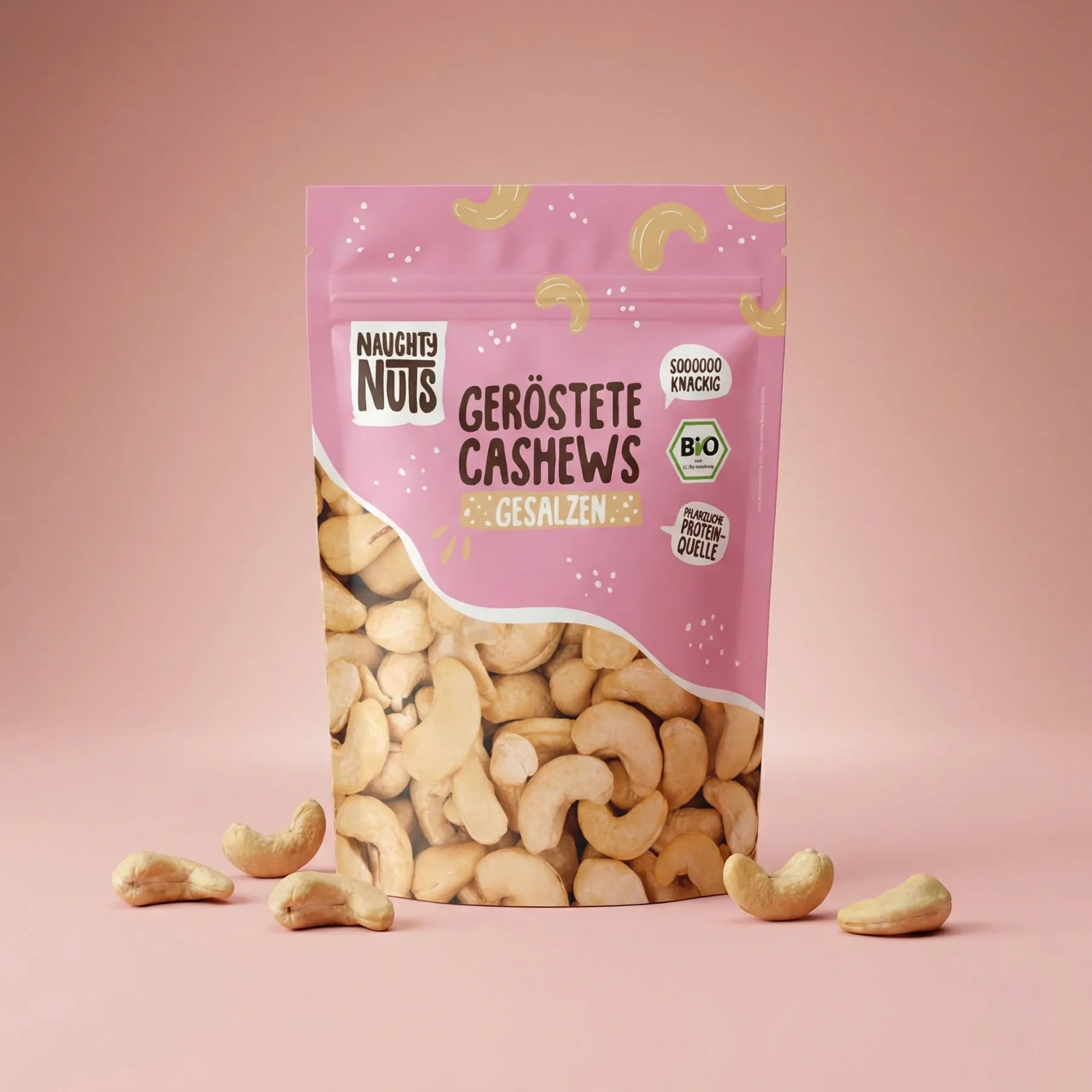 Geröstete Cashews gesalzen – Produktansicht