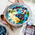 Blue Breakfast Bowl mit Naughty Nuts BIO Mandelmus Blueberry Bash