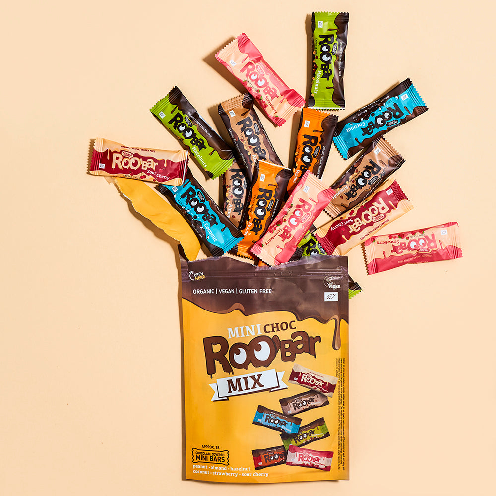 Probierpaket Roobar Mini-Schokoriegel