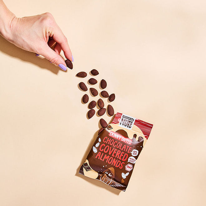 Bio Schoko-Mandeln (skinny dipped)