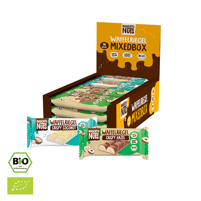 Bio Schoko-Waffelriegel Mixed Box