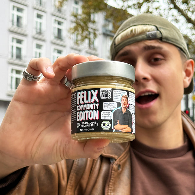 Limited Felix Community Edition - Erdnussmus Salted Caramel