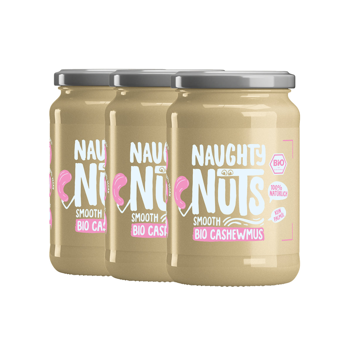 Bio Cashewmus Smooth (500g Glas)