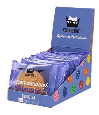 Kookie Cat Cookie Bio Cookie Salted Caramel & Mandel